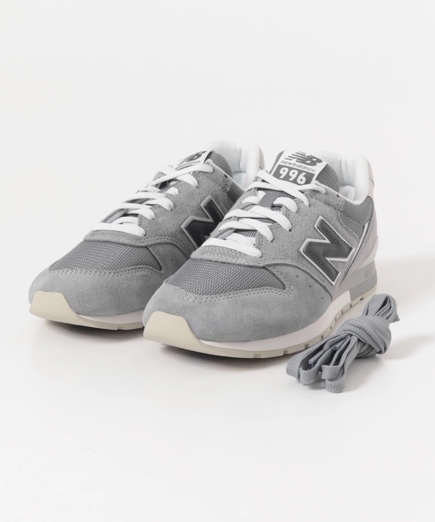 Мужские кроссовки New Balance 996 серые — фото 2