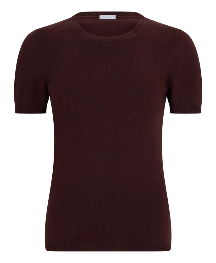 

Кашемировый свитер с короткими рукавами Malo, красный