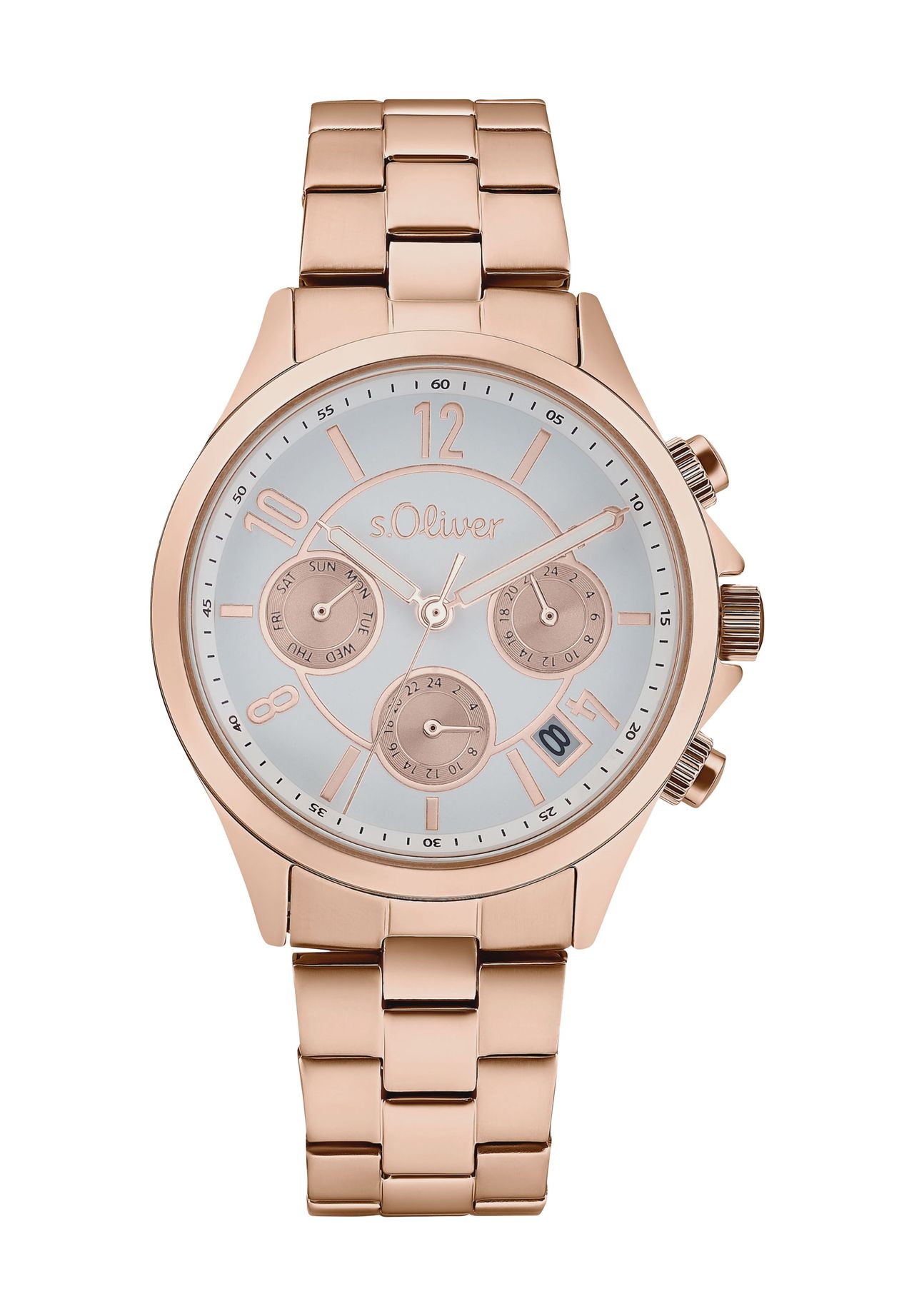 

Женские часы 2033554 s.Oliver, цвет Roségold