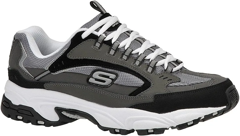 Мужские кроссовки Skechers Stamina Cutback, черные — фото 3