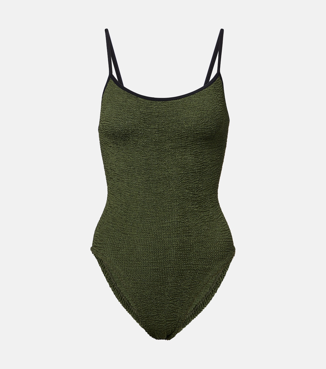 

Купальник Pamela Hunza G, Metallic Khaki/Black