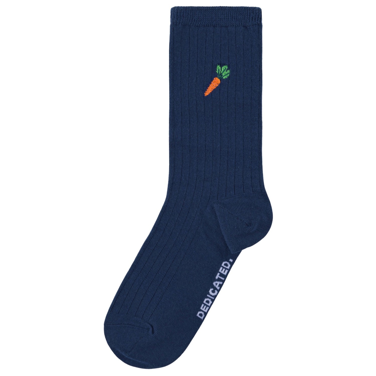 

Многофункциональные носки Dedicated Rib Socks Knivsta Carrot, цвет Estate Blue