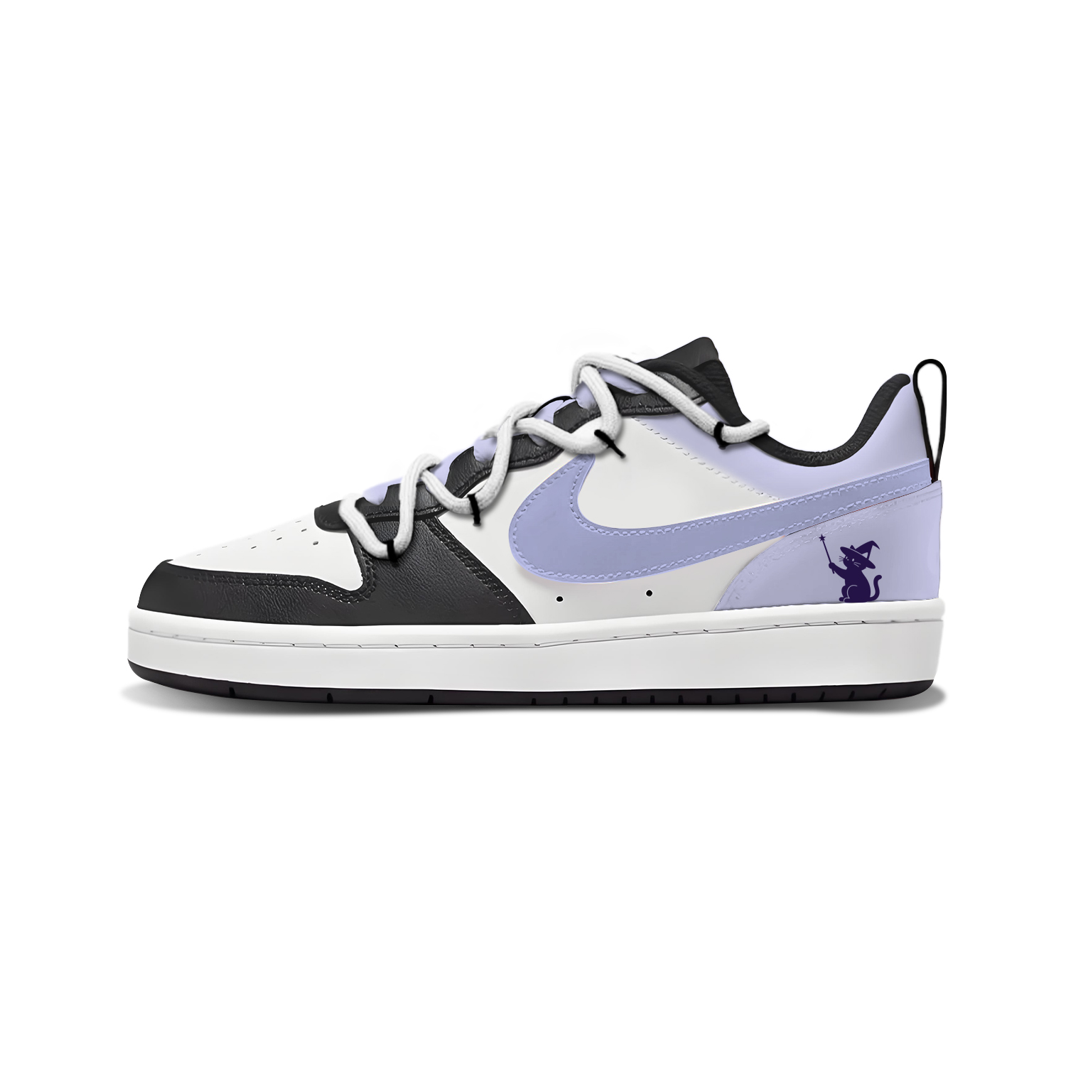 

Детские скейтерские кеды Court Borough Nike, фиолетовый