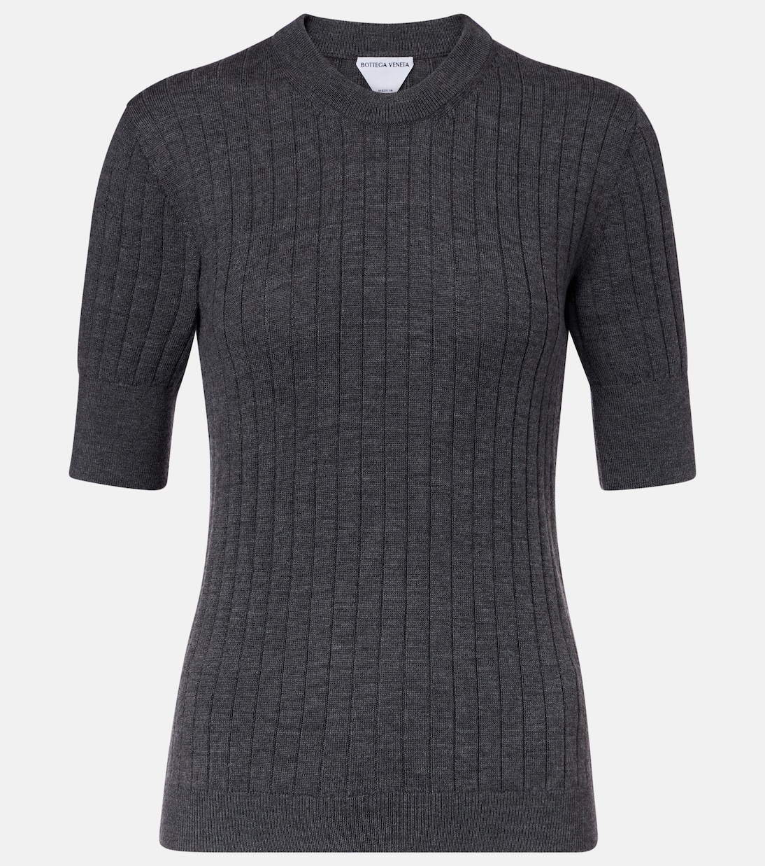 

Топ с рубчиком Bottega Veneta, Anthracite