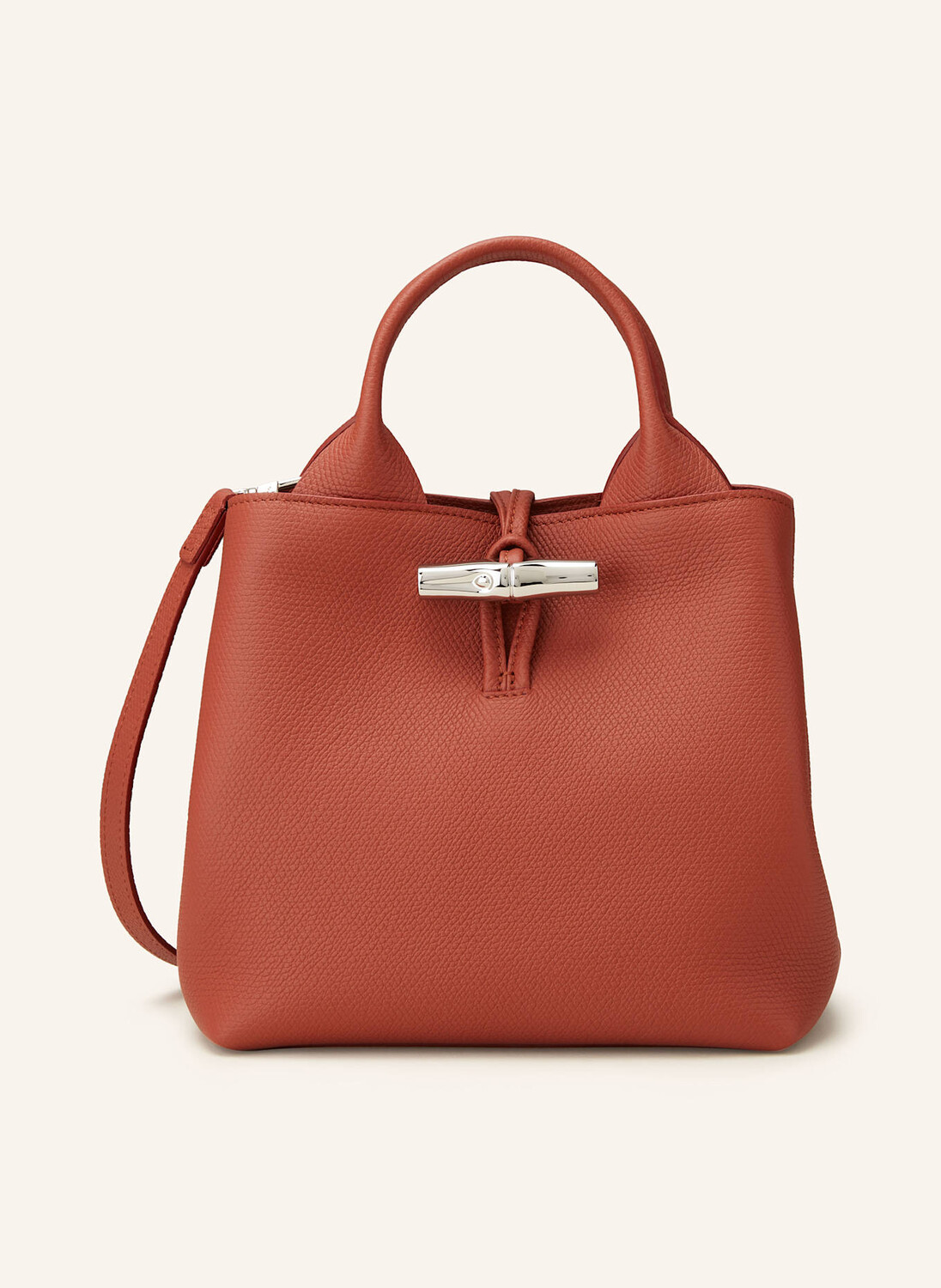 

Сумка через плечо le roseau маленькая Longchamp, красный