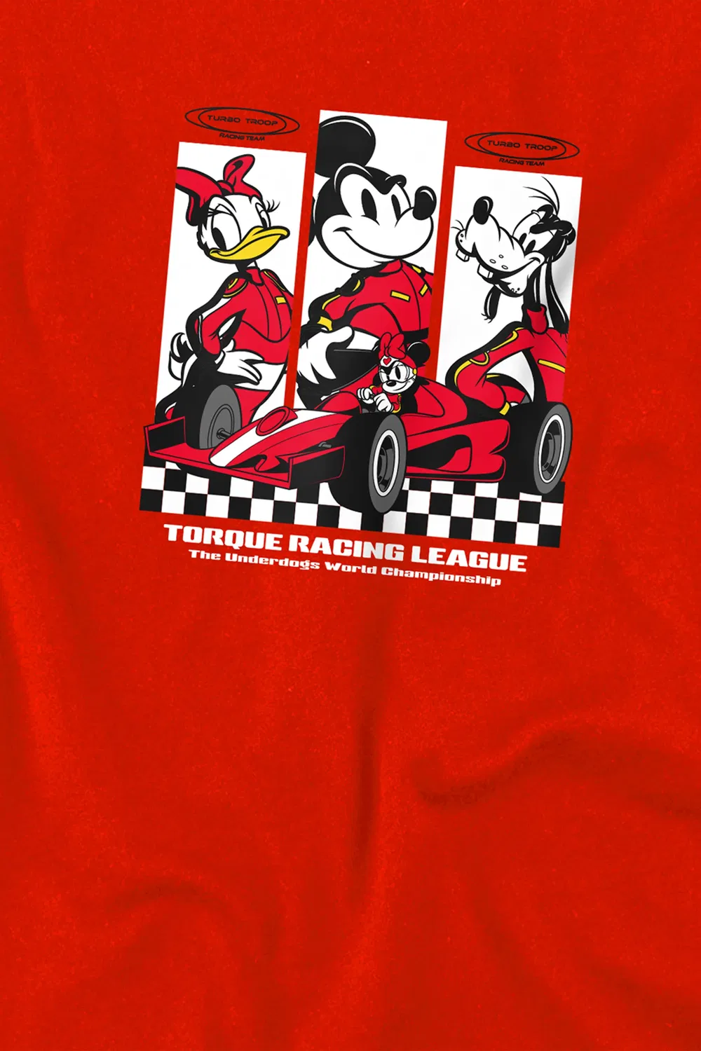 Футболка детская Mickey & Friends Disney, красный — фото 2