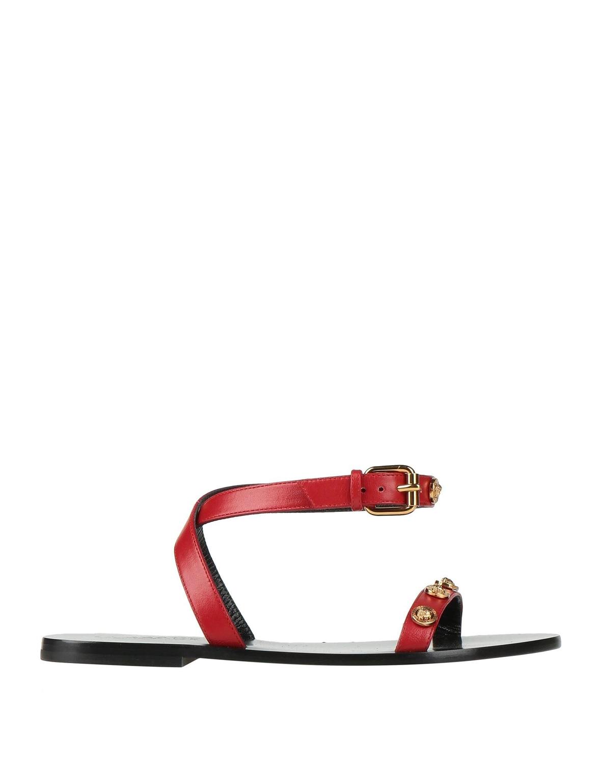 Сандалии Versace, кирпичный