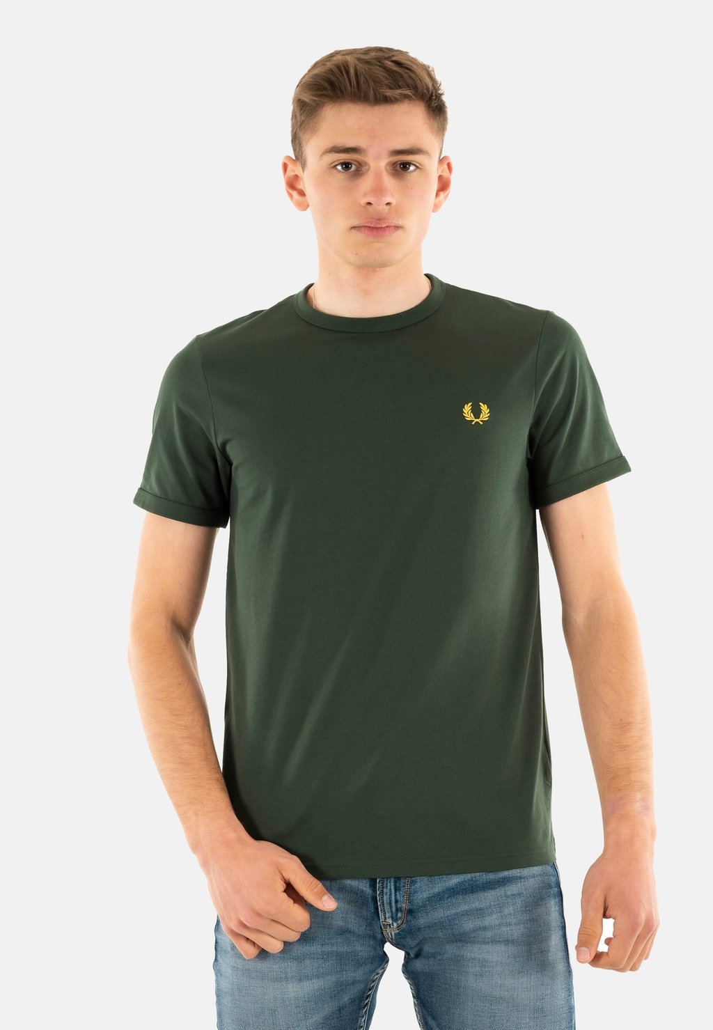 

Базовая футболка Fred Perry, зеленый