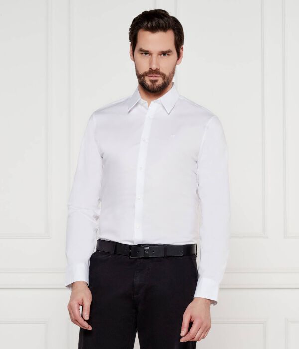 

Рубашка Slim fit Calvin Klein, белый