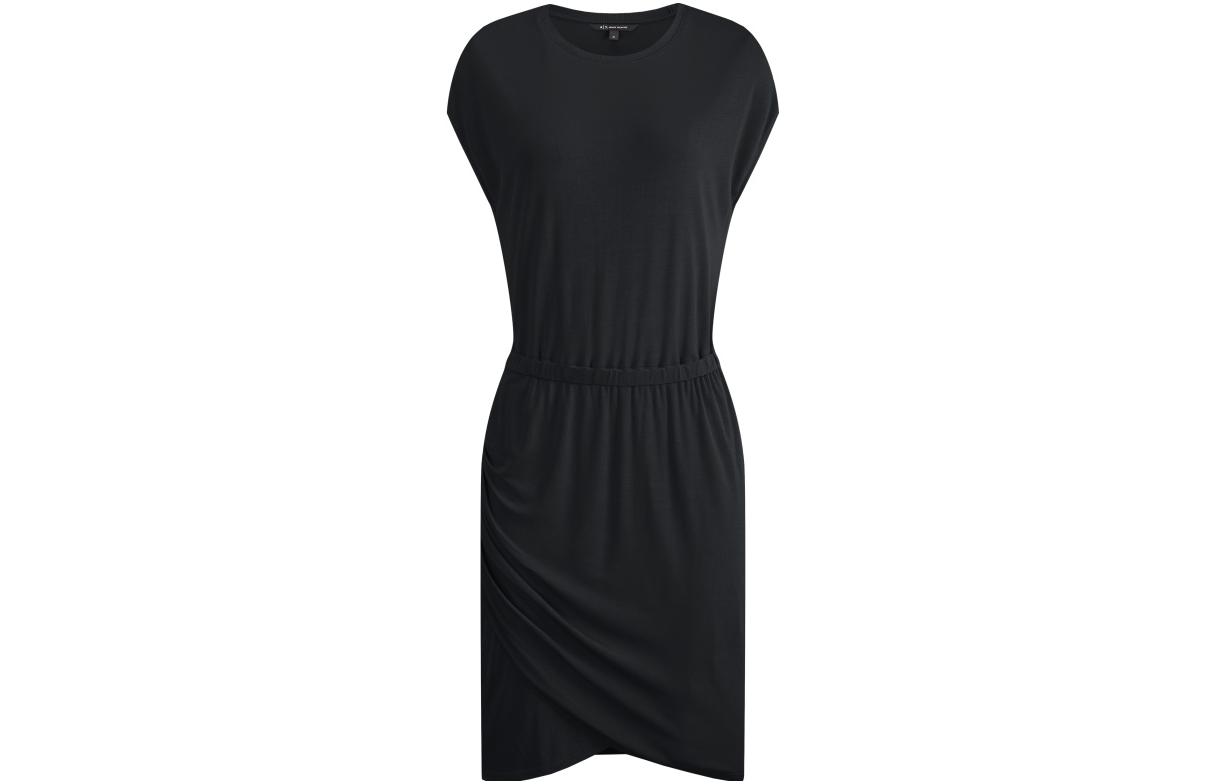 

Футболка с коротким рукавом женская черная ARMANI EXCHANGE