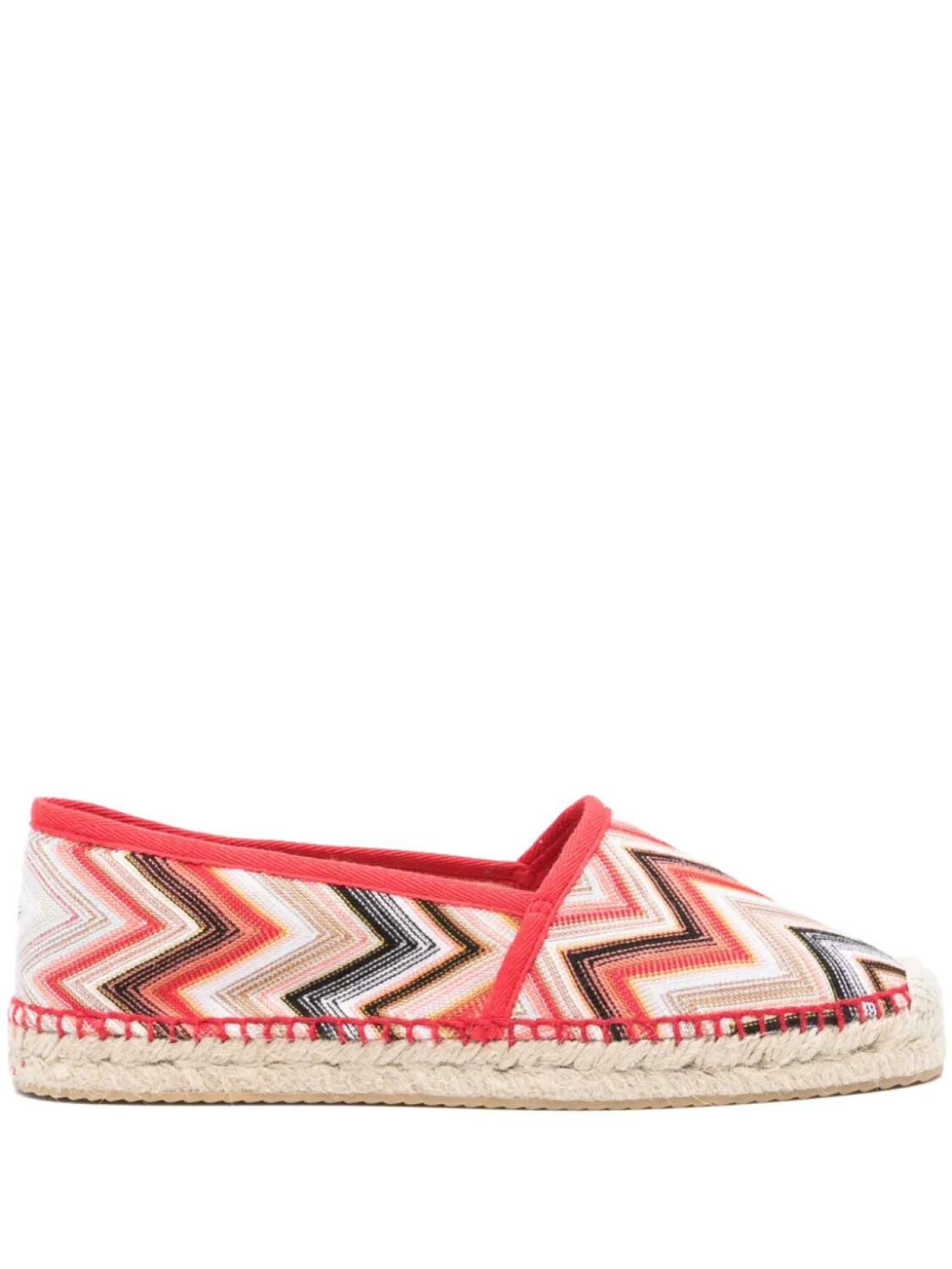 Эспадрильи Missoni Zigzag, красный