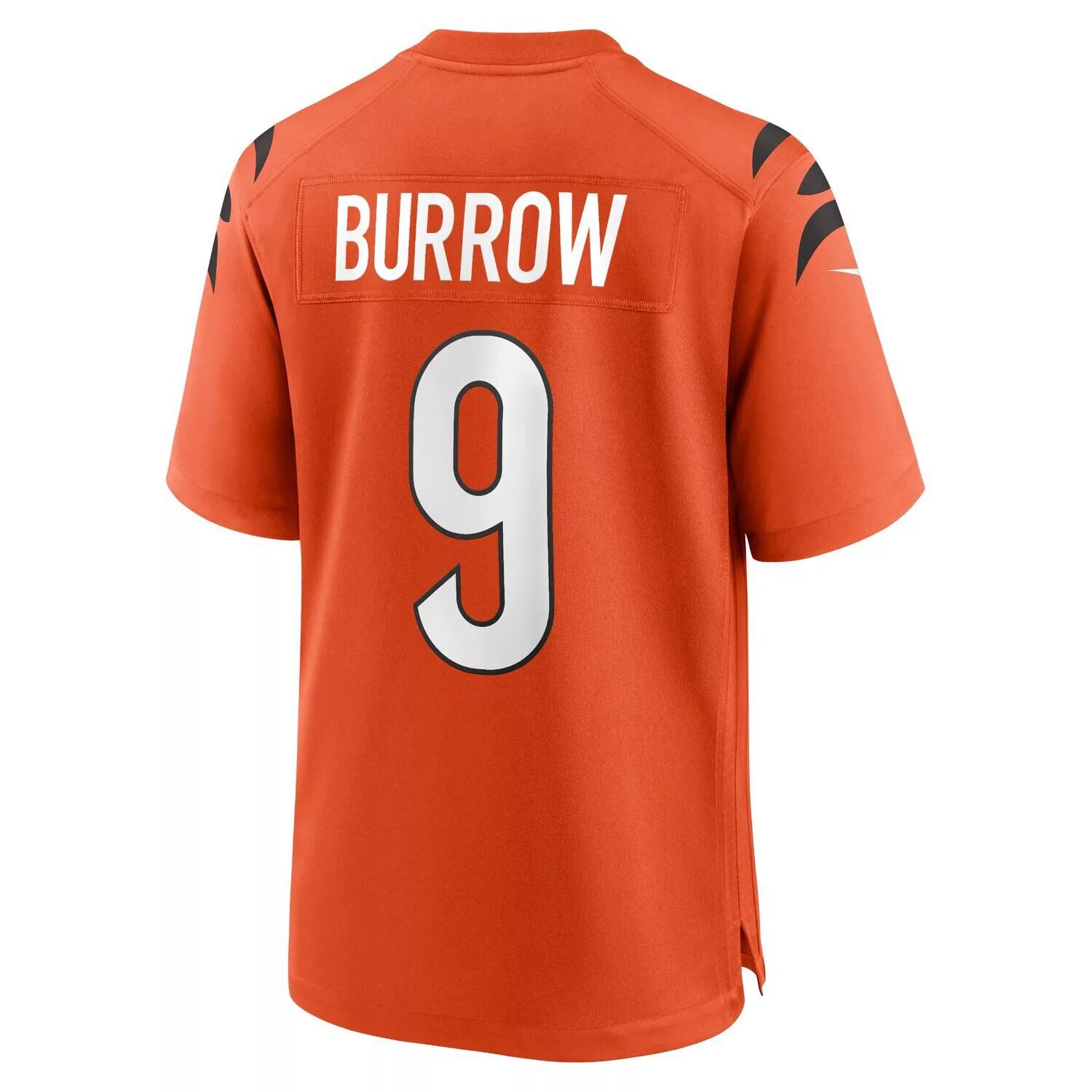 Мужская футболка для альтернативной игры Joe Burrow Orange Cincinnati Bengals Nike — фото 3
