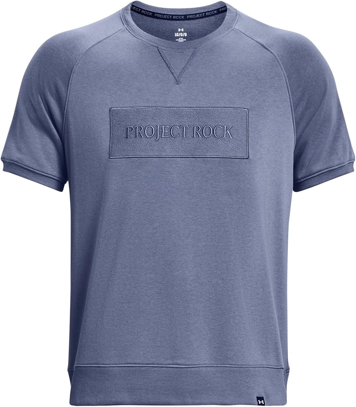 

Мужская толстовка UNDER ARMOUR UA Project Rock Terry Jim Crew, синий