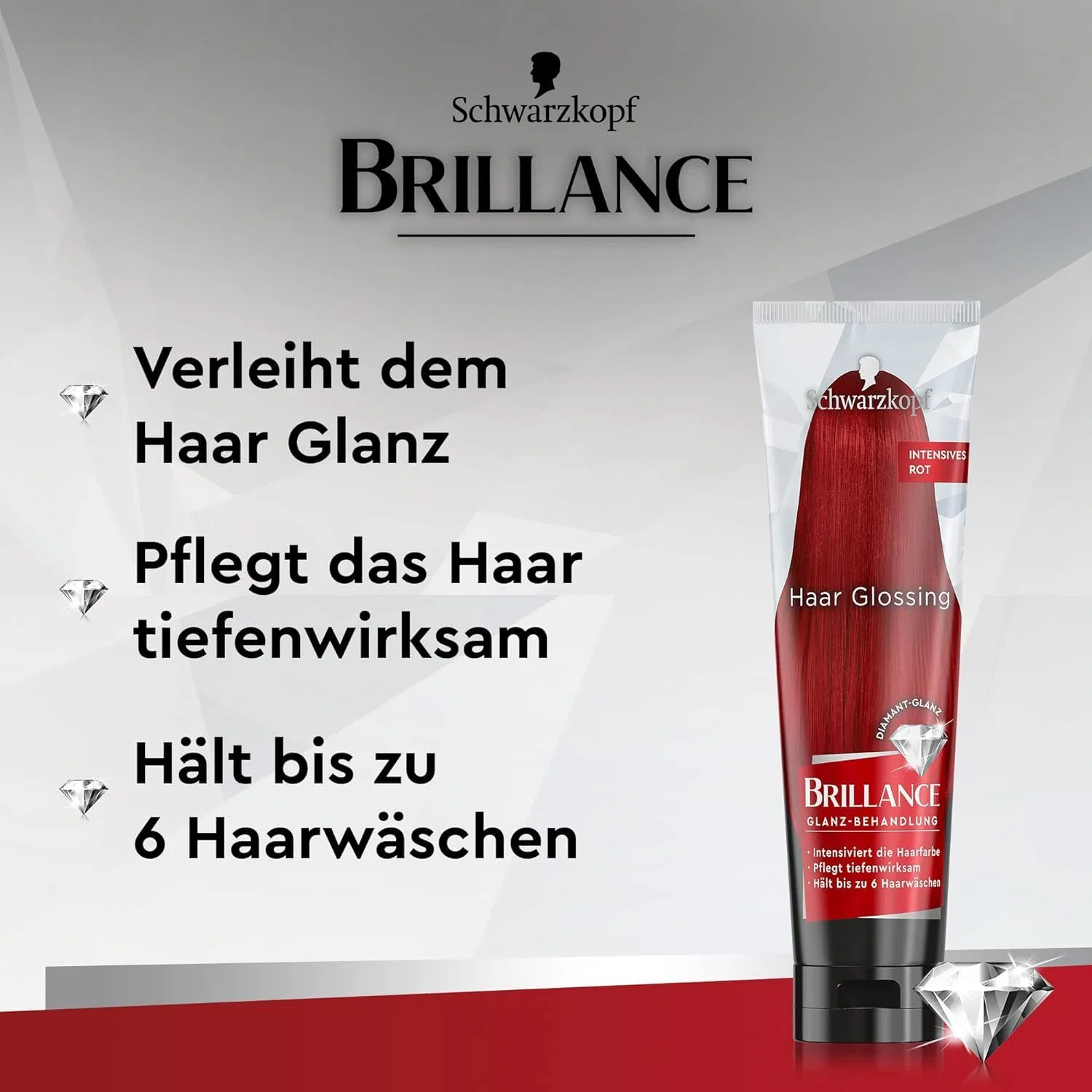 Интенсивная крем-краска для волос «Brillance Cashmere Red» от Schwarzkopf Brillance — фото 2