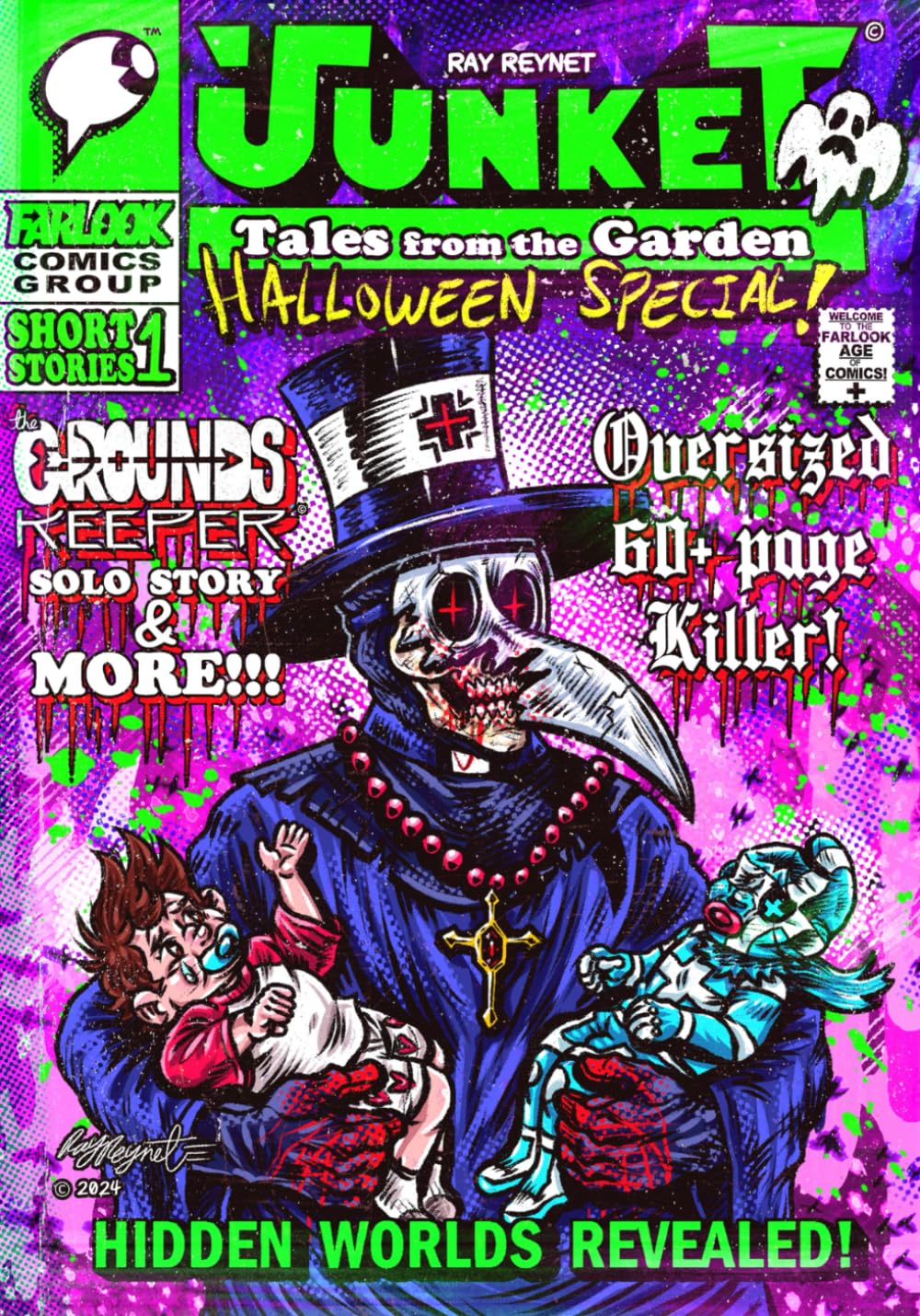 

JUNKET TALES FROM THE GARDEN #1 (Junket "Hidden Worlds Revealed") (Independently published)