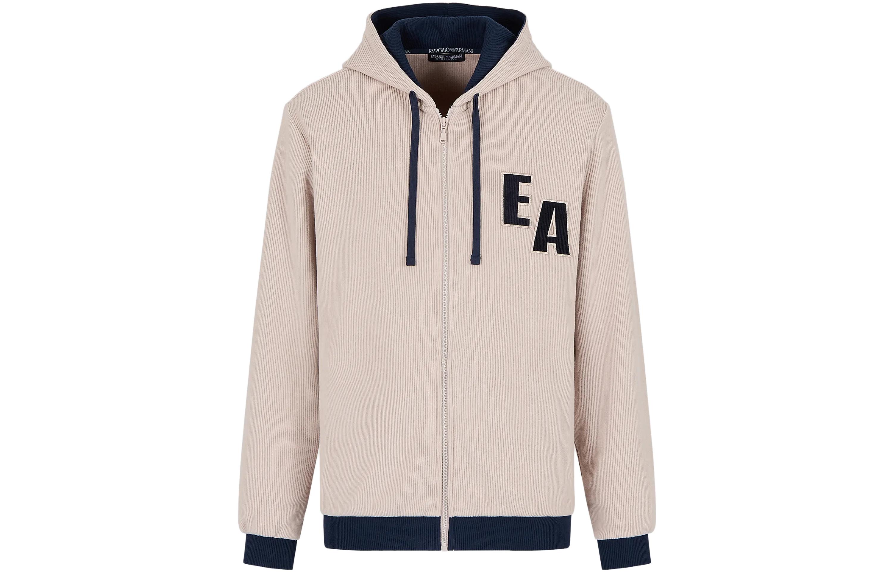 Толстовка EA мужская EMPORIO ARMANI, бежевый — фото 3
