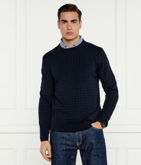 

Свитер Hugo Fit Regular Fit, синий
