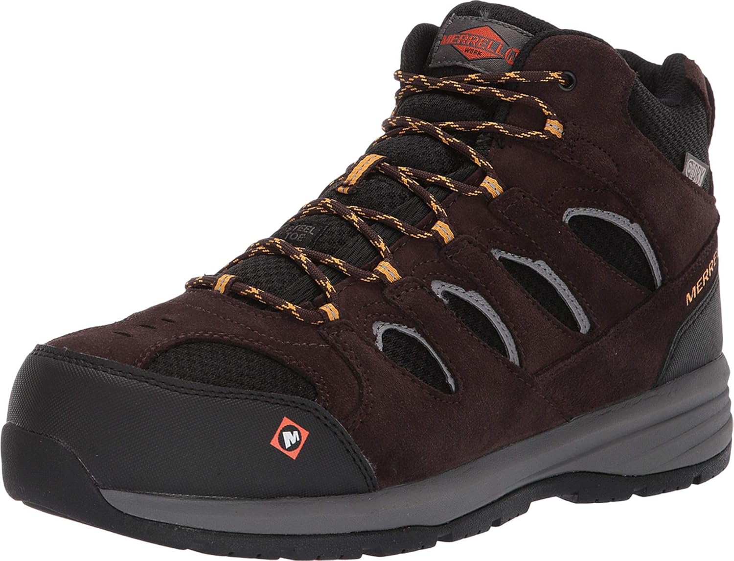 Мужские ботинки Merrell Windoc Mid Wp St - Boulder, эспрессо