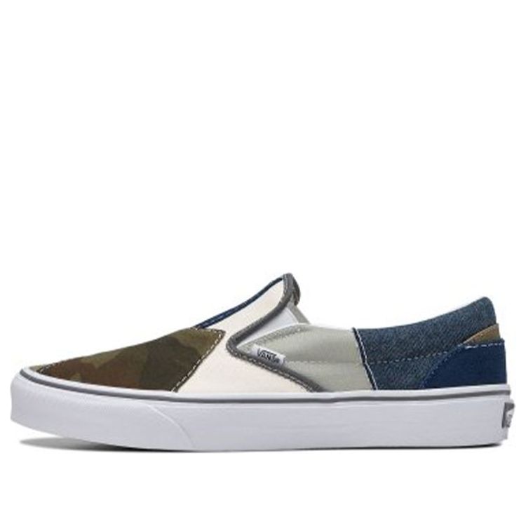 

Кеды Vans Classic Slip-On Patchwork 'Patchwork Camo', зеленый