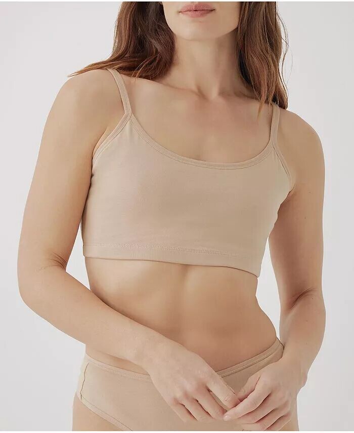 

Бюстгальтер-бралетт Plus Size Everyday Strappy Scoop Pact, золотой