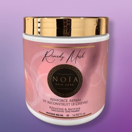 

Noгїa Hair Remedy Маска для волос с кератином и биотином 500мл, Noia Paris