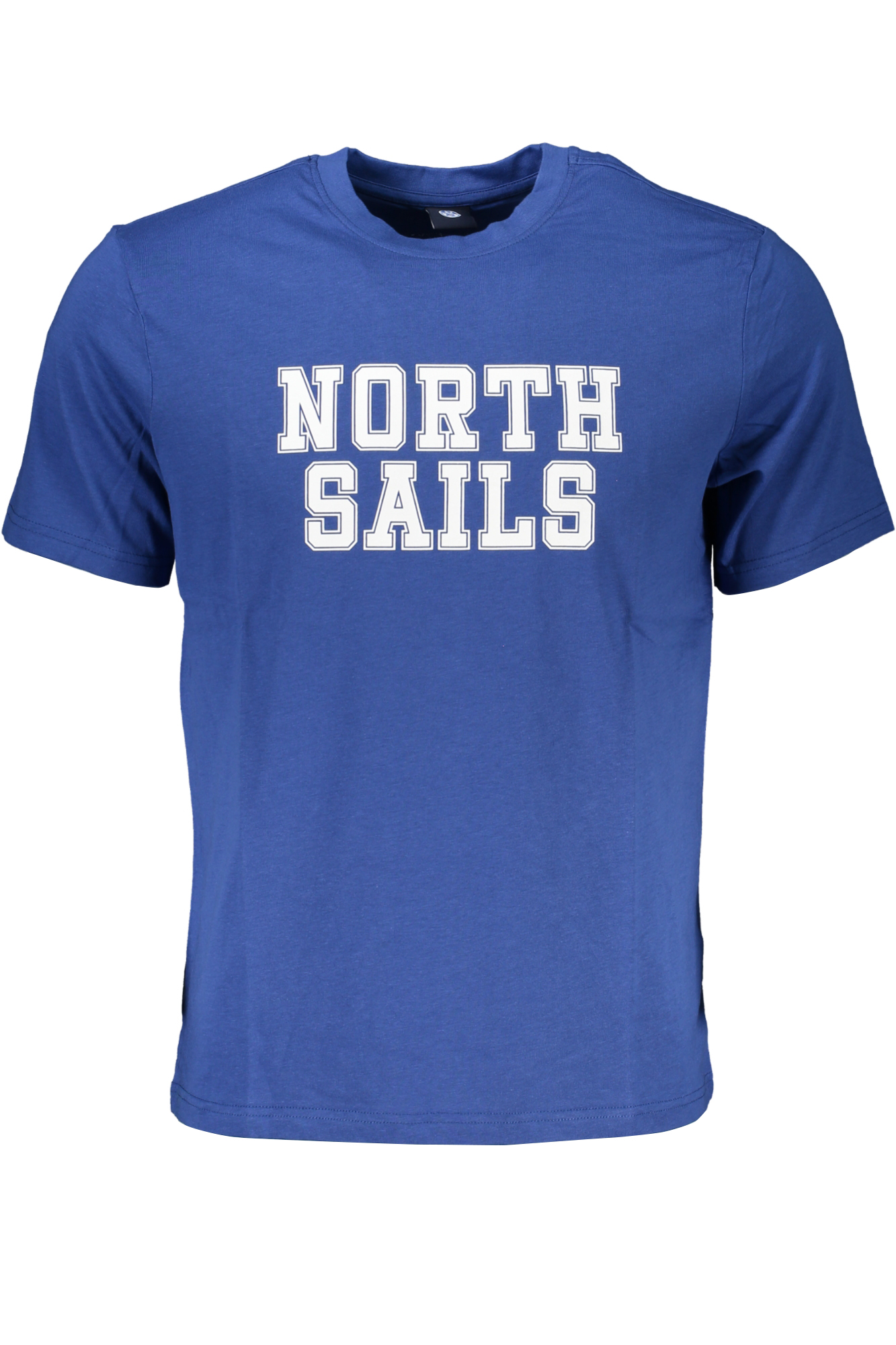 

Мужская футболка North Sails хлопковая с белой надписью, синий