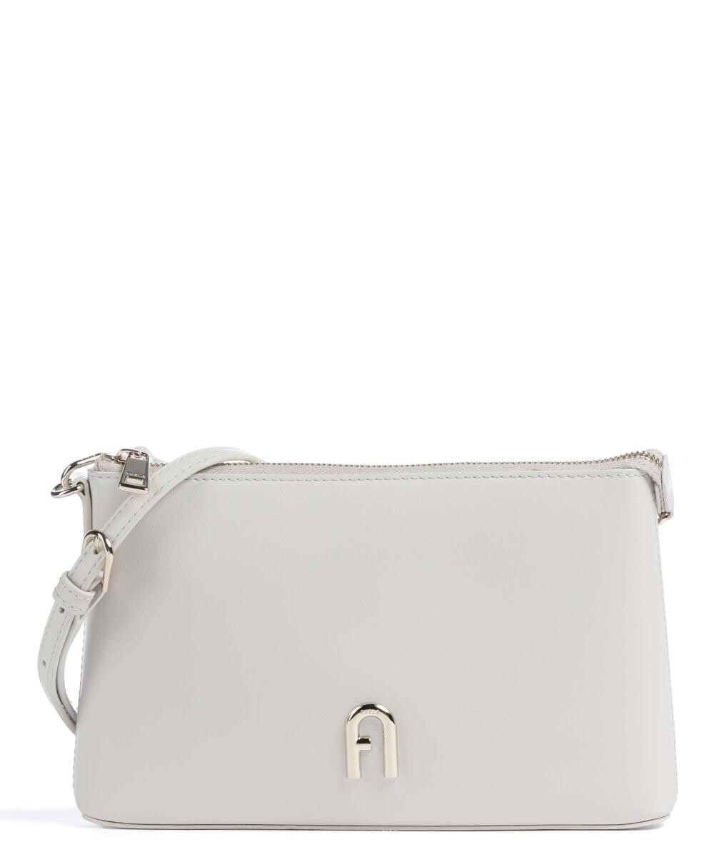 

Миниатюрная сумка через плечо Diamante из мелкозернистой кожи Furla, белый