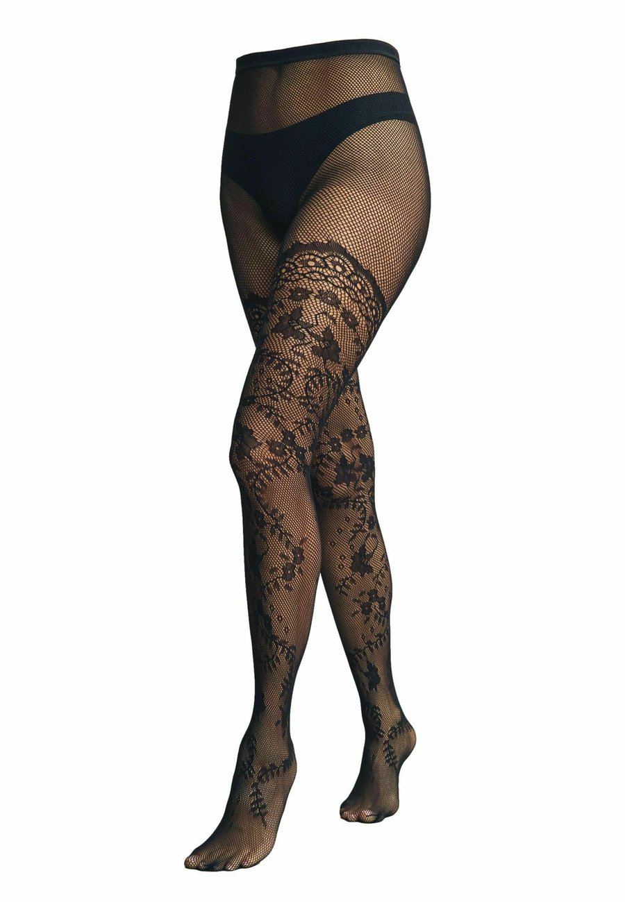 

Тайтсы Next Tights, Black Placement Lace/Black