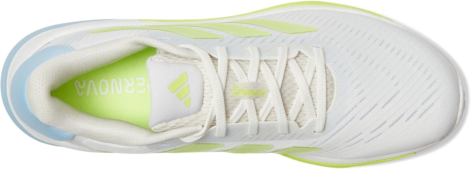 Мужские кроссовки Adidas Supernova Ease для бега, белый/желтый — фото 2