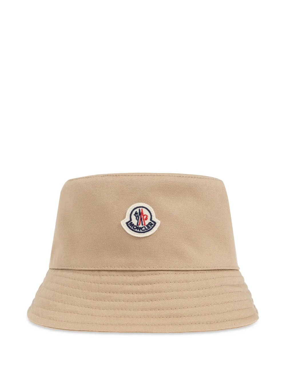 

Панама с нашивкой-логотипом Moncler Enfant, нейтральный