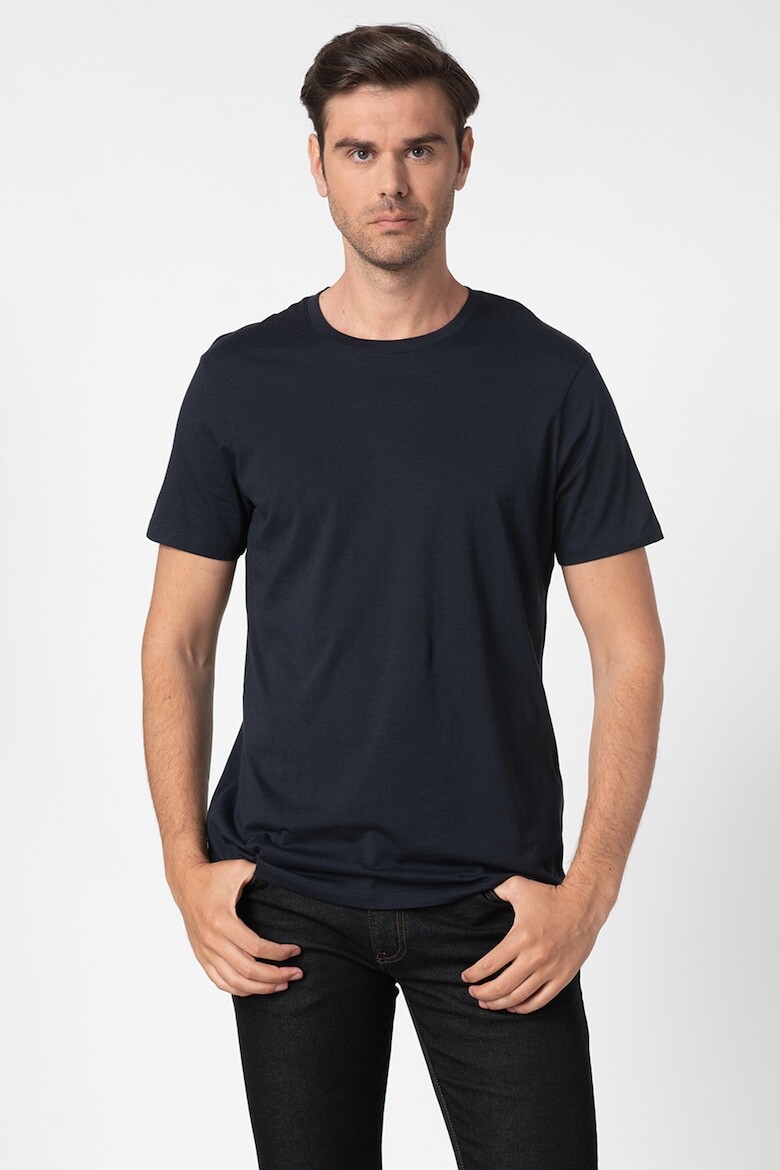 

Футболка с овальным вырезом Armani Exchange, синий