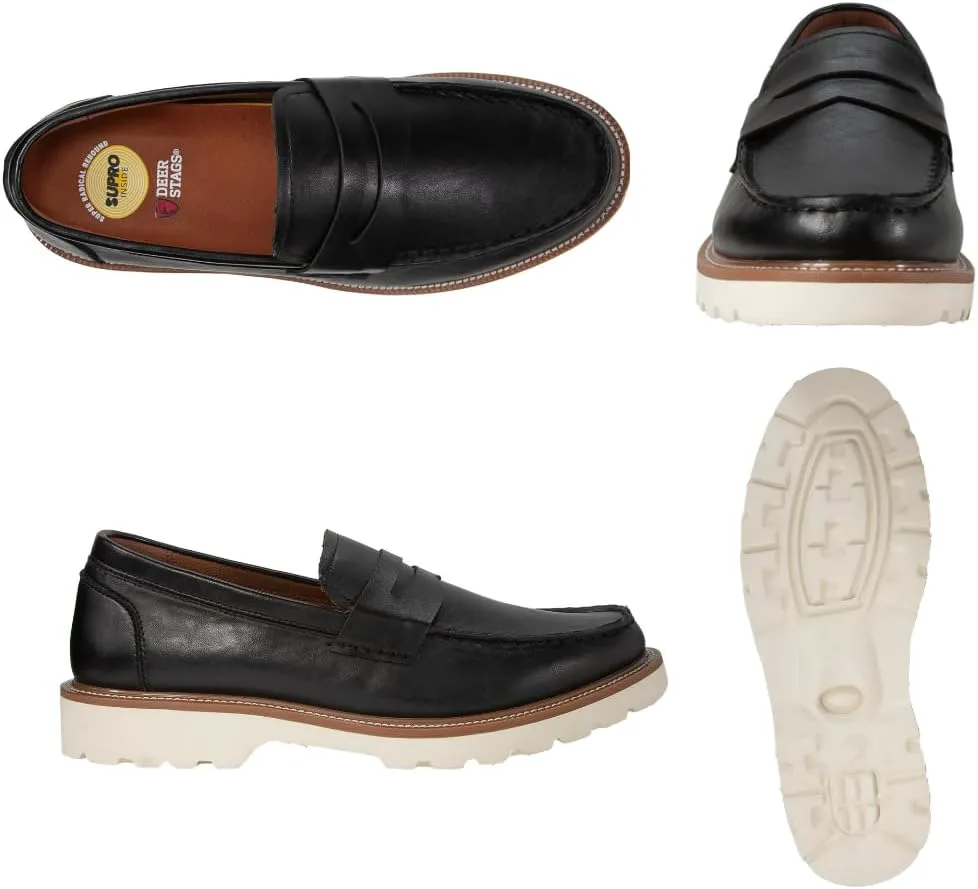 Лоферы Deer Stags Mens Infinity, черный — фото 3