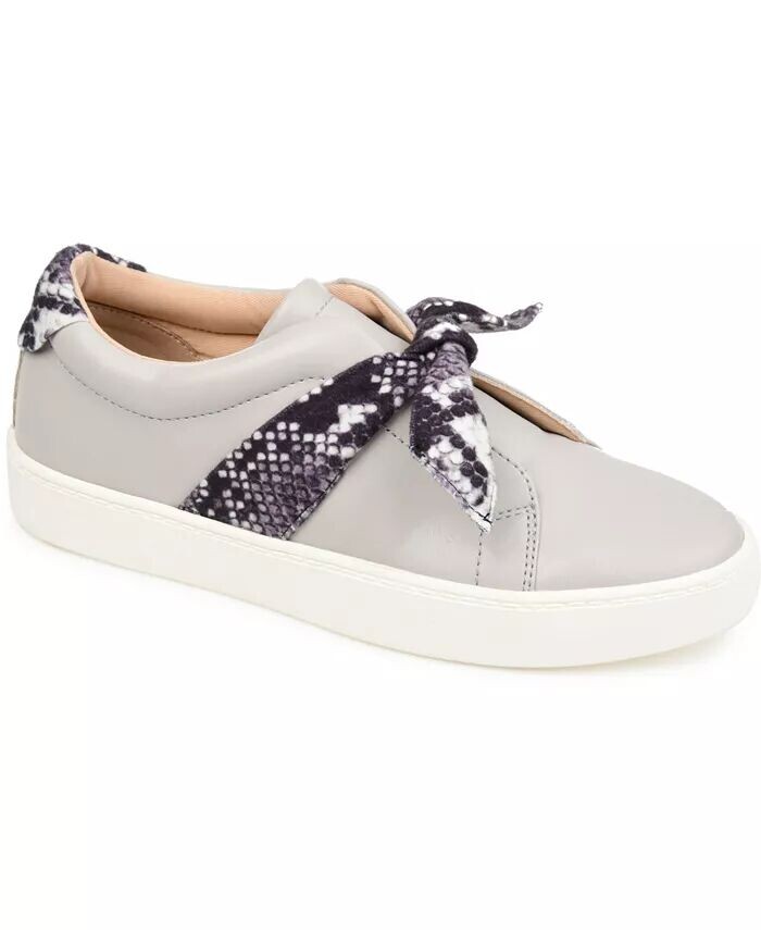 Женские кроссовки Abrina с бантом Slip On Journee Collection, серый