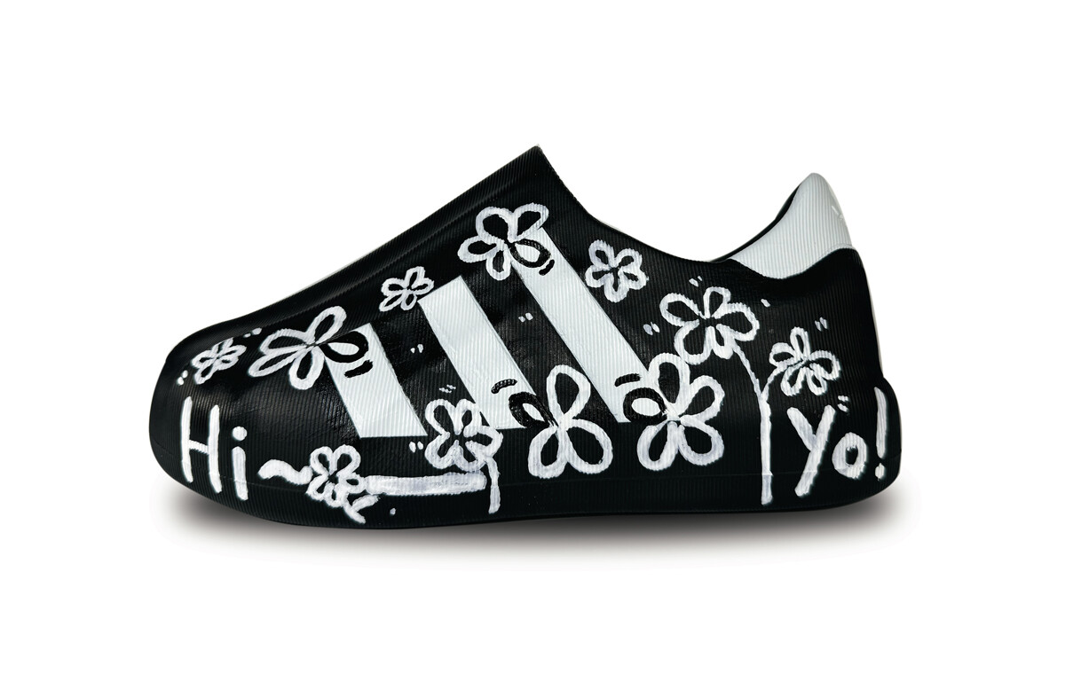 

Кроссовки adidas originals AdiFOM Superstar Lifestyle Shoes Unisex Low-top Black/White, черный/белый