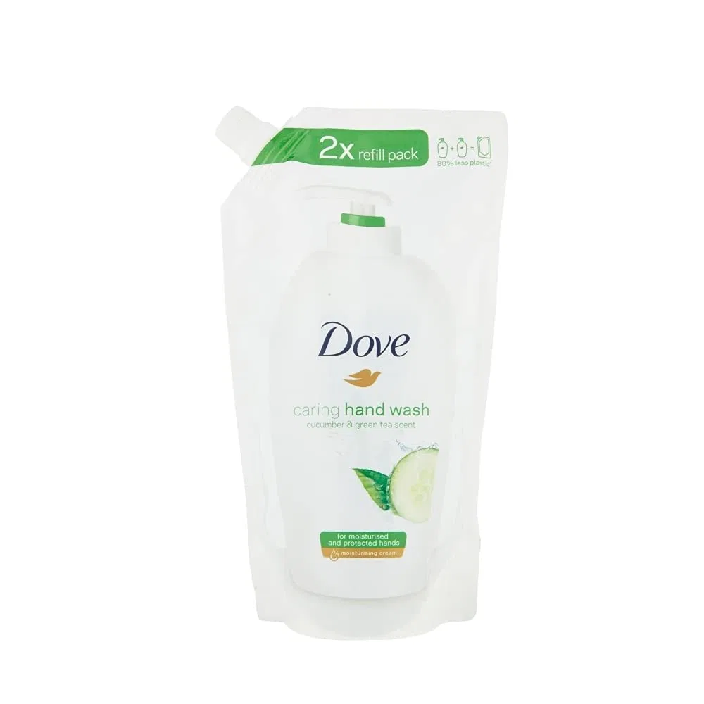 Питательное жидкое мыло для рук Dove с огурцом и зеленым чаем Dove