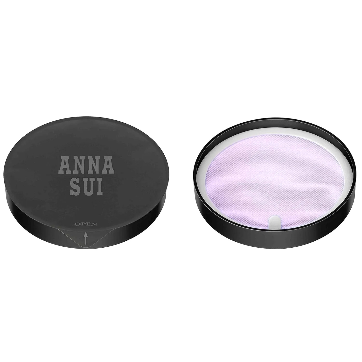 Рассыпчатая пудра для лица ANNA SUI - только сменный блок - эффект размытия и осветления, маскировка расширенных пор - гладкий, мягкий, как фокус - 200 г - фиолетовый - 0,59 унции, 200 Purple - Refill Only