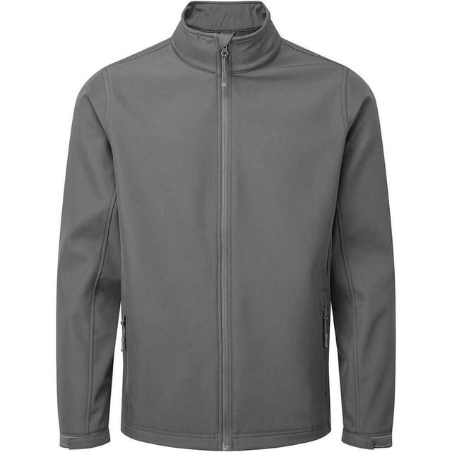 

Мужская ветрозащитная куртка Soft Shell из переработанного сырья Premier, серый