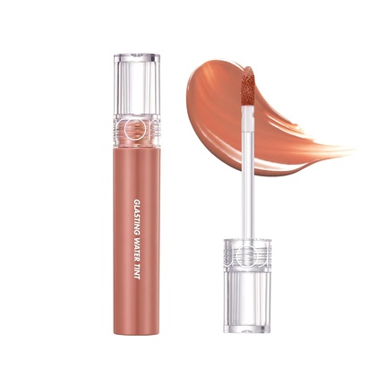 

Glasting Water Tint - новые 4 цвета для глянцевых, объемных губ Rom&Nd