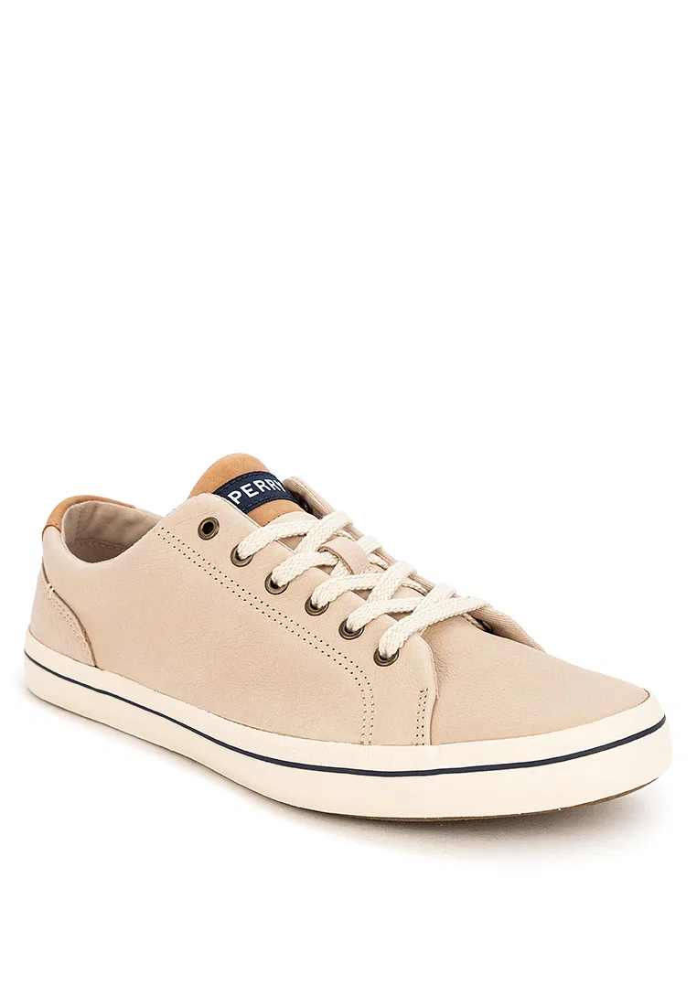 Мужские кожаные кроссовки Striper LTT Sperry, кремовый — фото 2