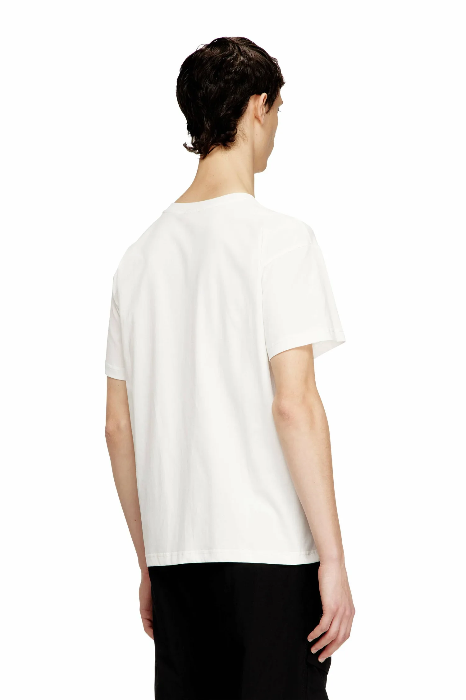 Мужская футболка T-NORM-PIPING Diesel, off white — фото 3