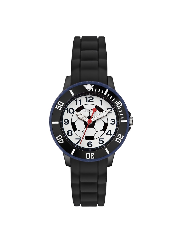 

s.Oliver Футбольные наручные часы черного цвета