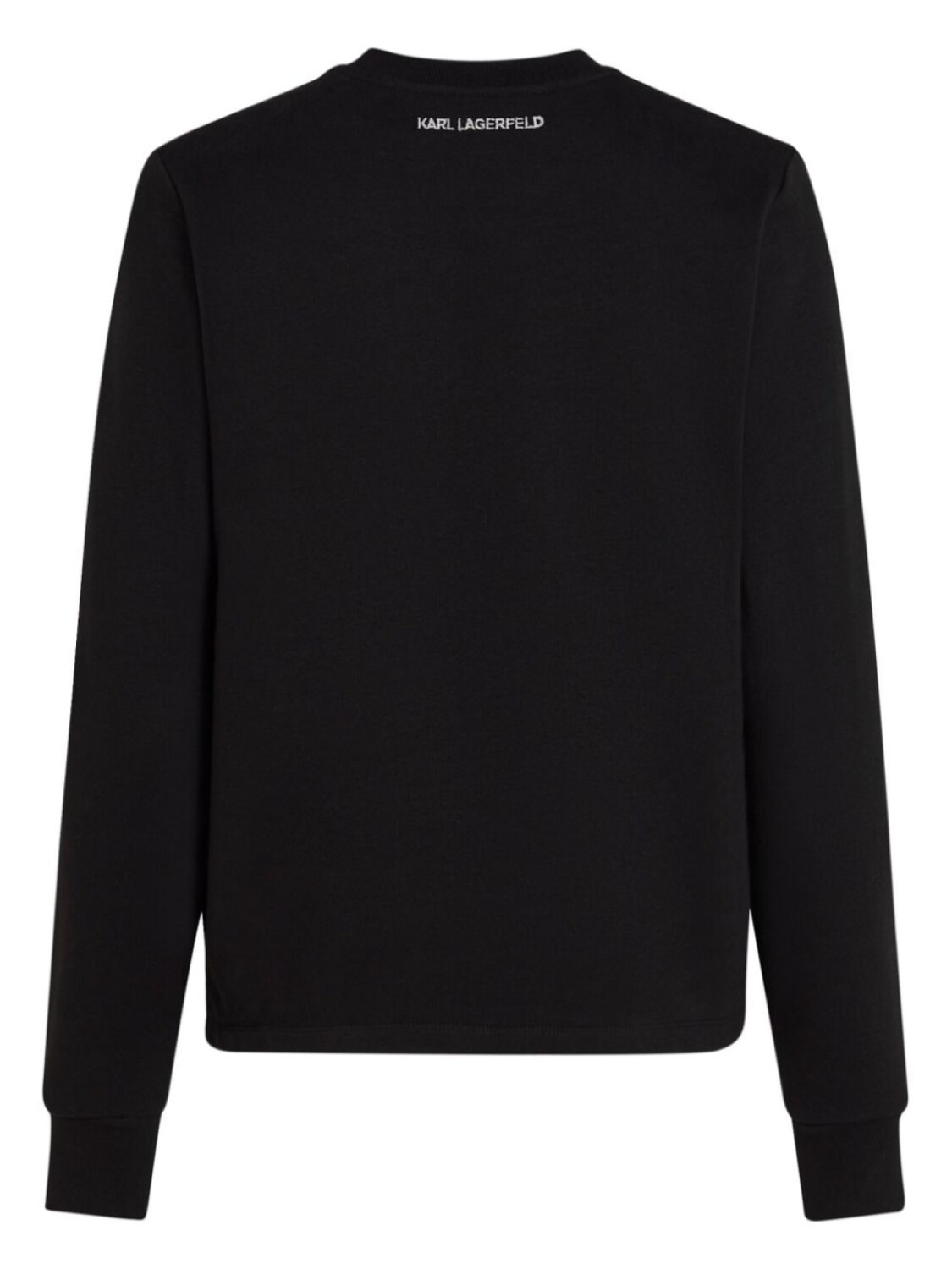 

Karl Lagerfeld толстовка Hem Signature, черный