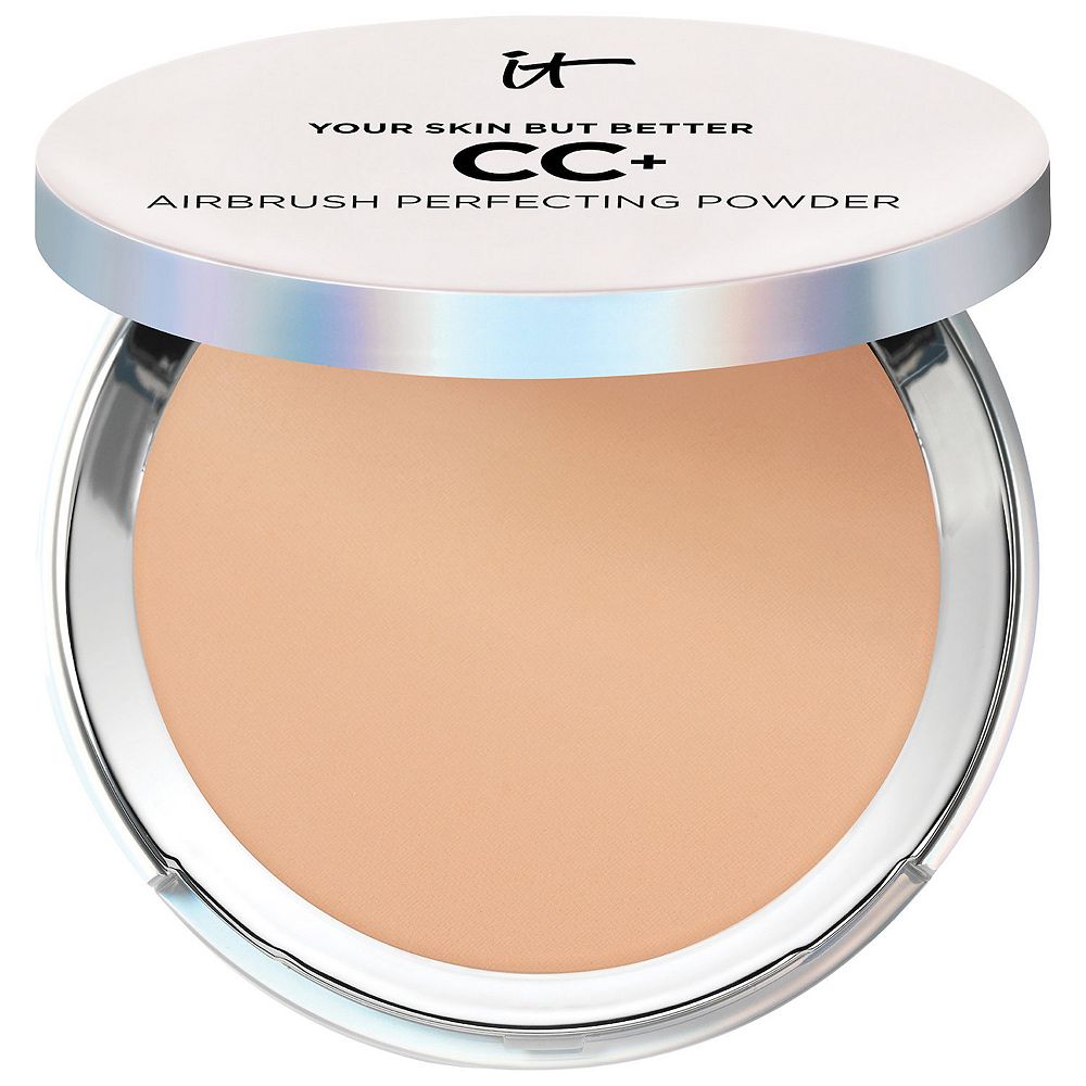 

IT Cosmetics CC+ Тональная пудра для макияжа Airbrush Perfecting Powder Foundation, цвет Medium Tan