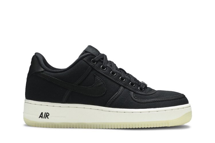 

Кроссовки Nike Air Force 1 Low Retro QS 'Black', черный