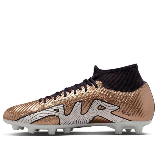 

Кроссовки mercurial superfly 9 academy hg 'gold black white' Nike, золотой
