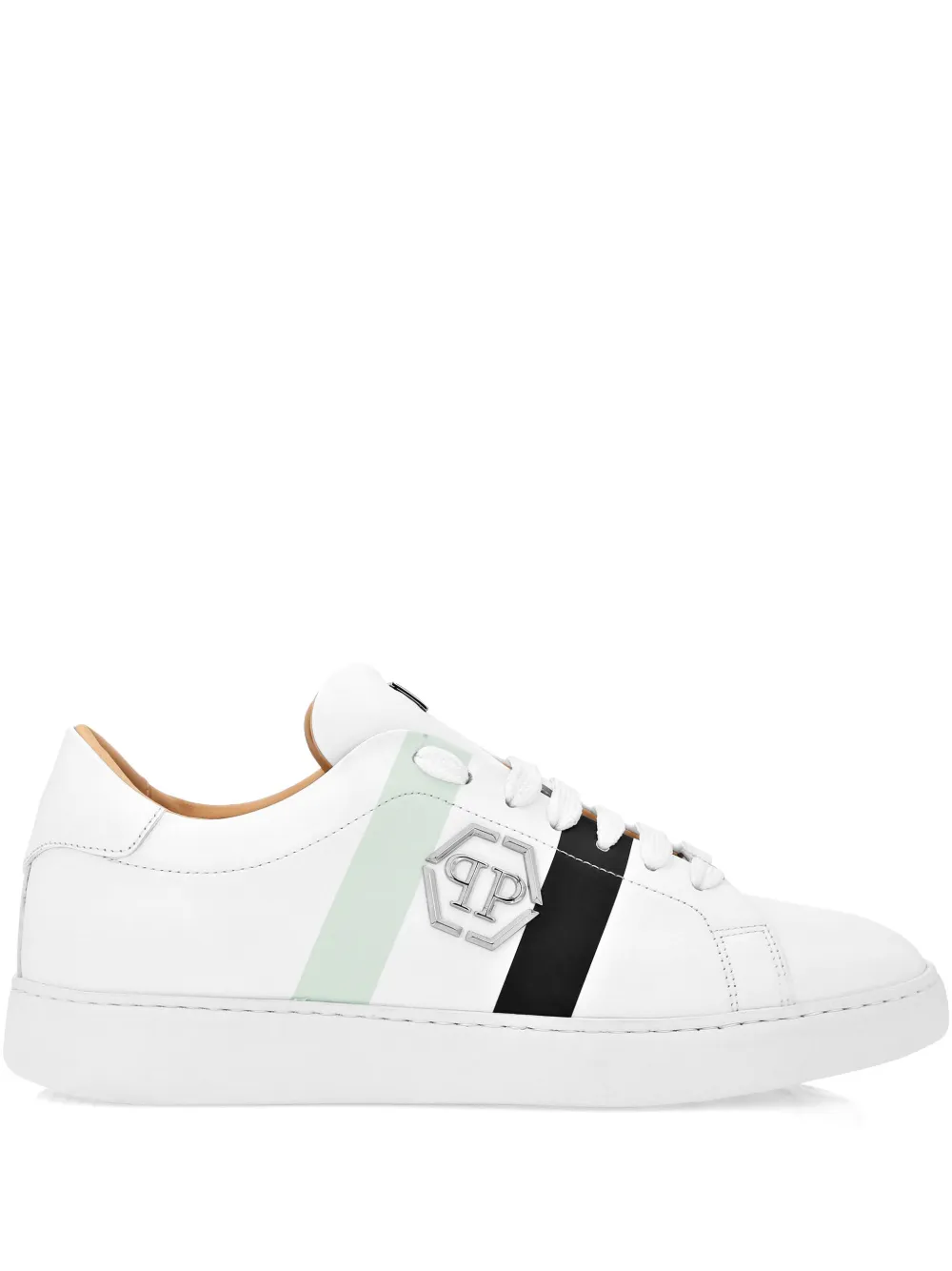 

Кеды с логотипом Hexagon Philipp Plein, белый