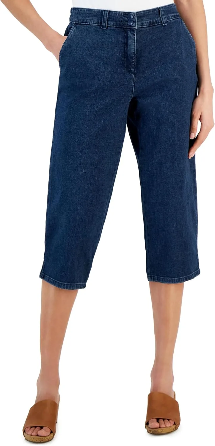 

Karen Scott Женские джинсовые капри