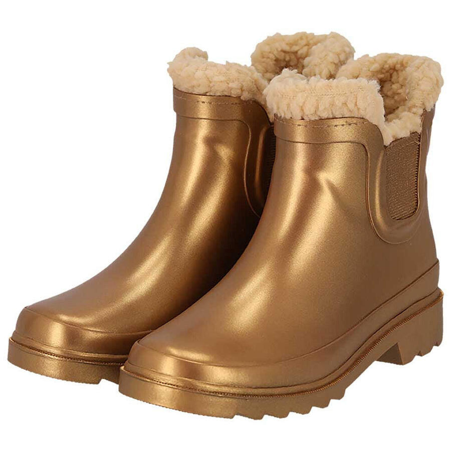 

XQ FOOTWEAR Резиновые сапоги Челси для детей — унисекс — подкладка из искусственного меха — 100% резина