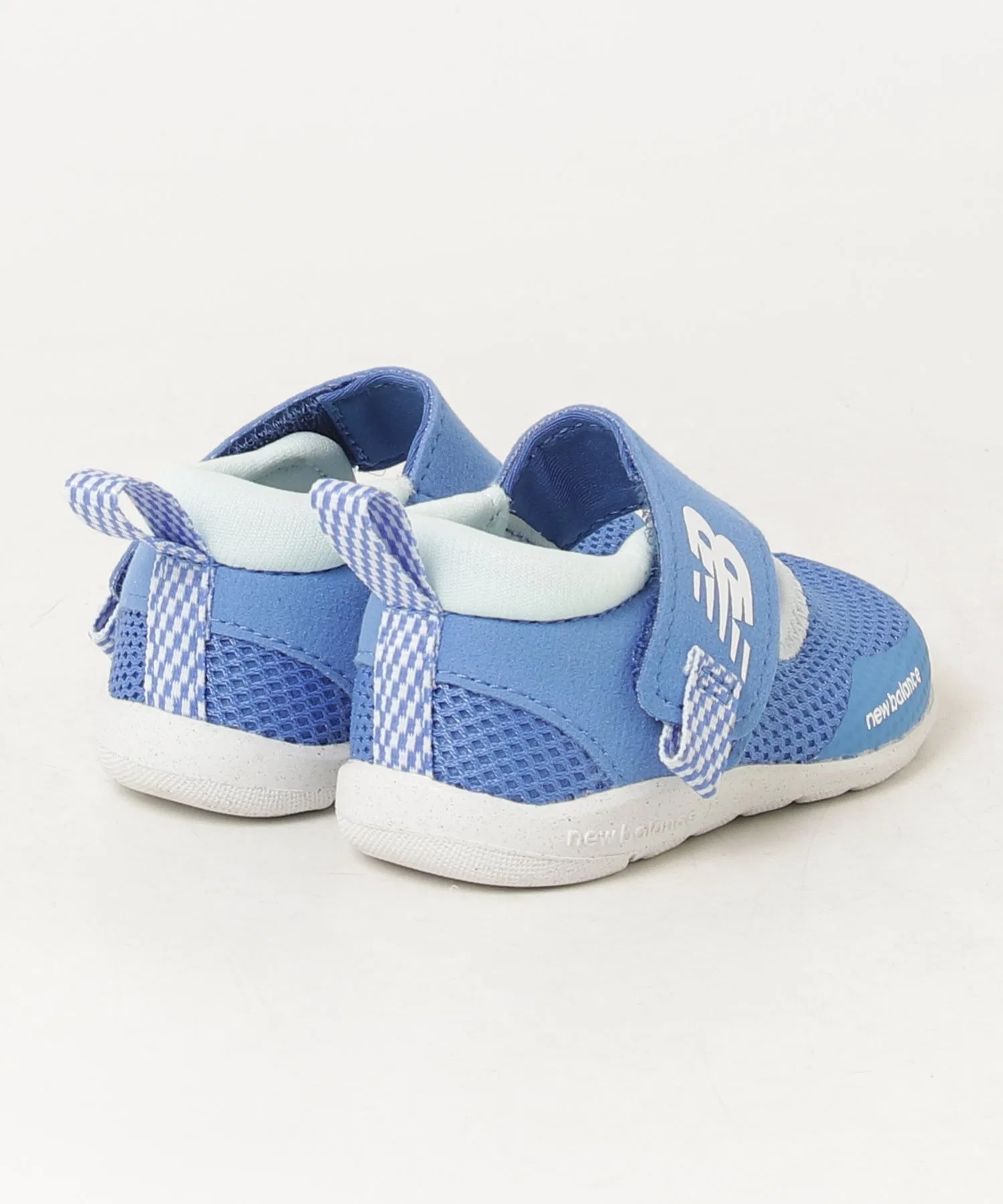 Детские кроссовки New Balance 208F Hook and Loop тёмно-синие — фото 4