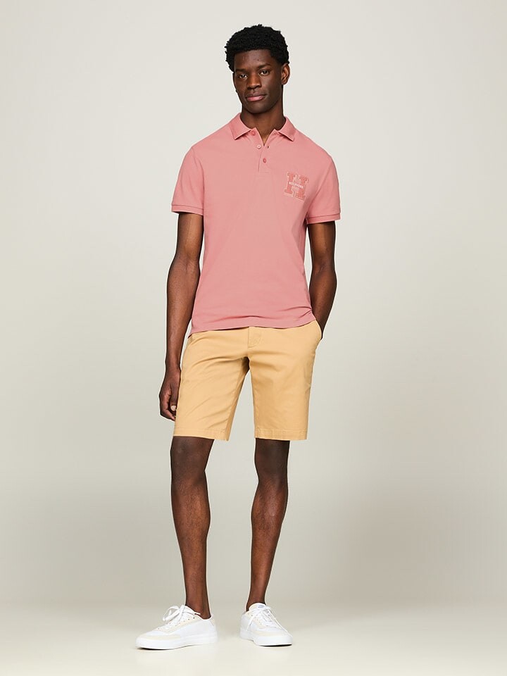 

Поло Tommy Hilfiger Poloshirt, розовый